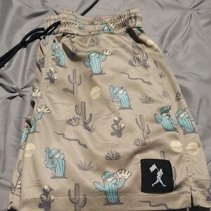 Men's Baseballism Cactus Diamond Air Mesh Shorts